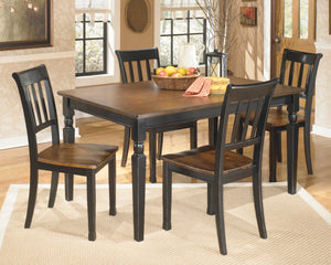 Owingsville Rectangular Dining Room Table and Chairs 5Pc Set - Furniture Depot (4591930277990)
