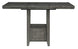 Hallanden Counter Height Dining Extension Table - Furniture Depot