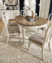 Load image into Gallery viewer, Realyn Oval Dining Room EXT Table and Chairs 7 Pc Set - Furniture Depot (4584887550054)