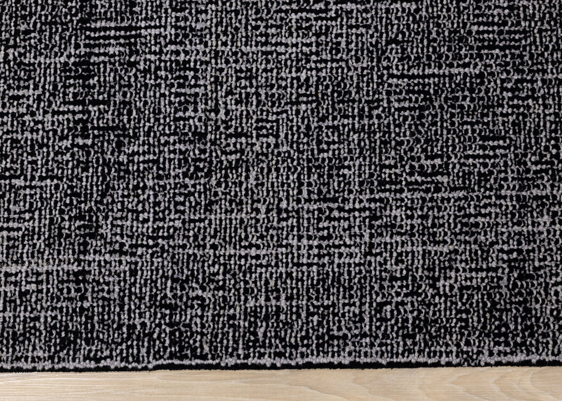 Dawson Black Grey Handtufted Rug - Furniture Depot