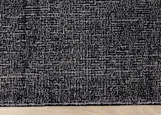 Dawson Black Grey Handtufted Rug - Furniture Depot