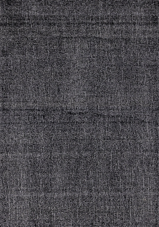 Dawson Black Grey Handtufted Rug - Furniture Depot