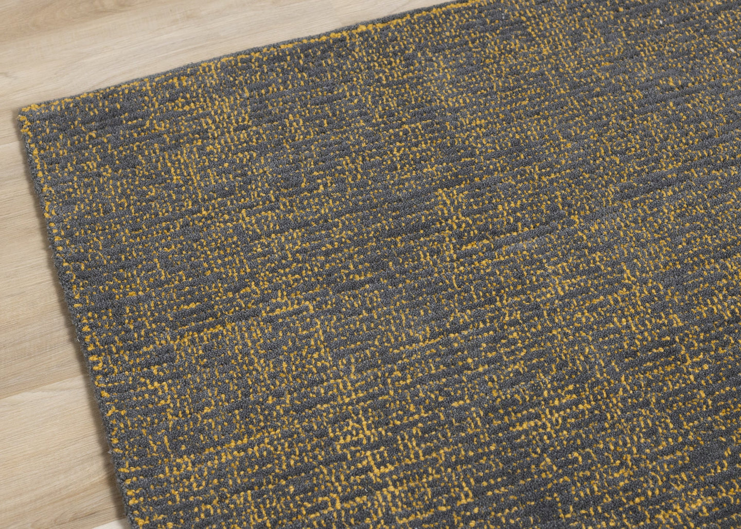 Dawson Yellow Grey Handtufted Rug - Furniture Depot