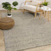 Dawson Cream Grey Handtufted Rug - Furniture Depot