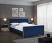 Dillard Velvet Bed - Furniture Depot