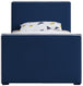 Dillard Velvet Bed - Furniture Depot