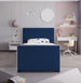 Dillard Velvet Bed - Furniture Depot