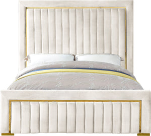 Dolce Velvet Bed (3 Boxes) - Furniture Depot (7679021351160)