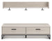 Socalle Bench with Coat Rack - Light Natural - Furniture Depot (7910069240056)