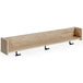 Oliah Wall Mounted Coat Rack with Shelf - Furniture Depot