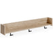 Oliah Wall Mounted Coat Rack with Shelf - Furniture Depot