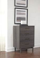 Load image into Gallery viewer, Brymont Four Drawer Chest- Dark Gray - Furniture Depot (6617295290541)
