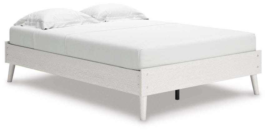Aprilyn Full Platform Bed - White - Furniture Depot (7916940263672)