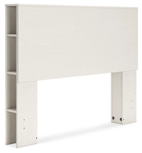Aprilyn Full Bookcase Headboard - White - Furniture Depot (7917940113656)