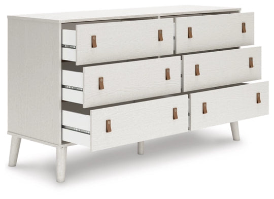 Aprilyn Dresser - White - Furniture Depot