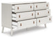 Aprilyn Dresser - White - Furniture Depot