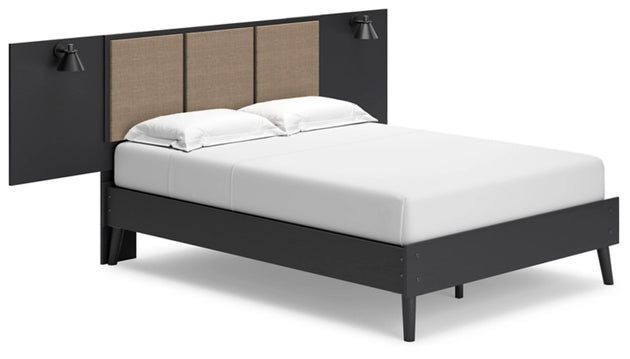 Charlang Full Panel Platform Bed with 2 Extensions - Furniture Depot (7919441936632)