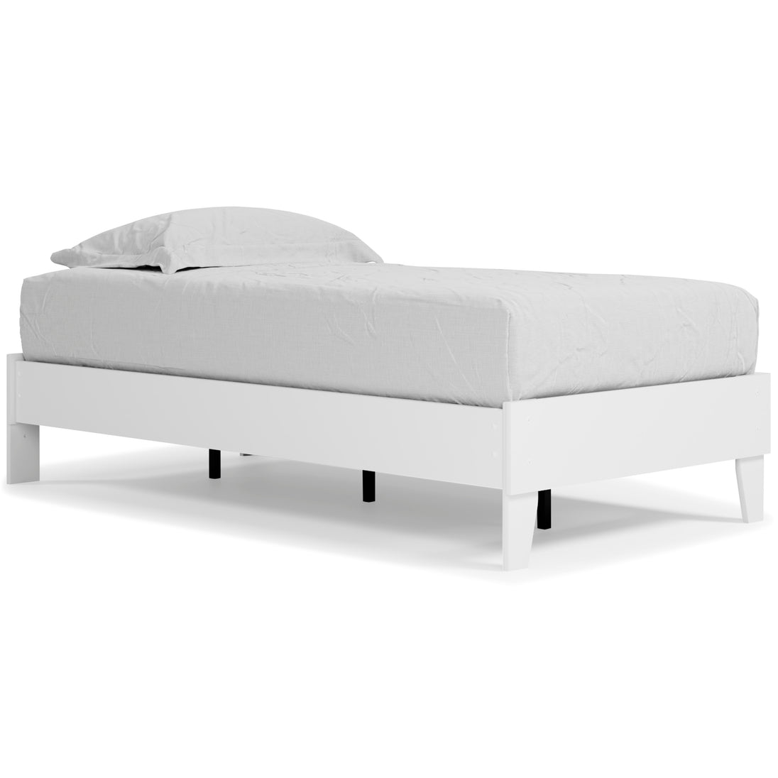 Piperton Twin Platform Bed - White - Furniture Depot (7727397011704)