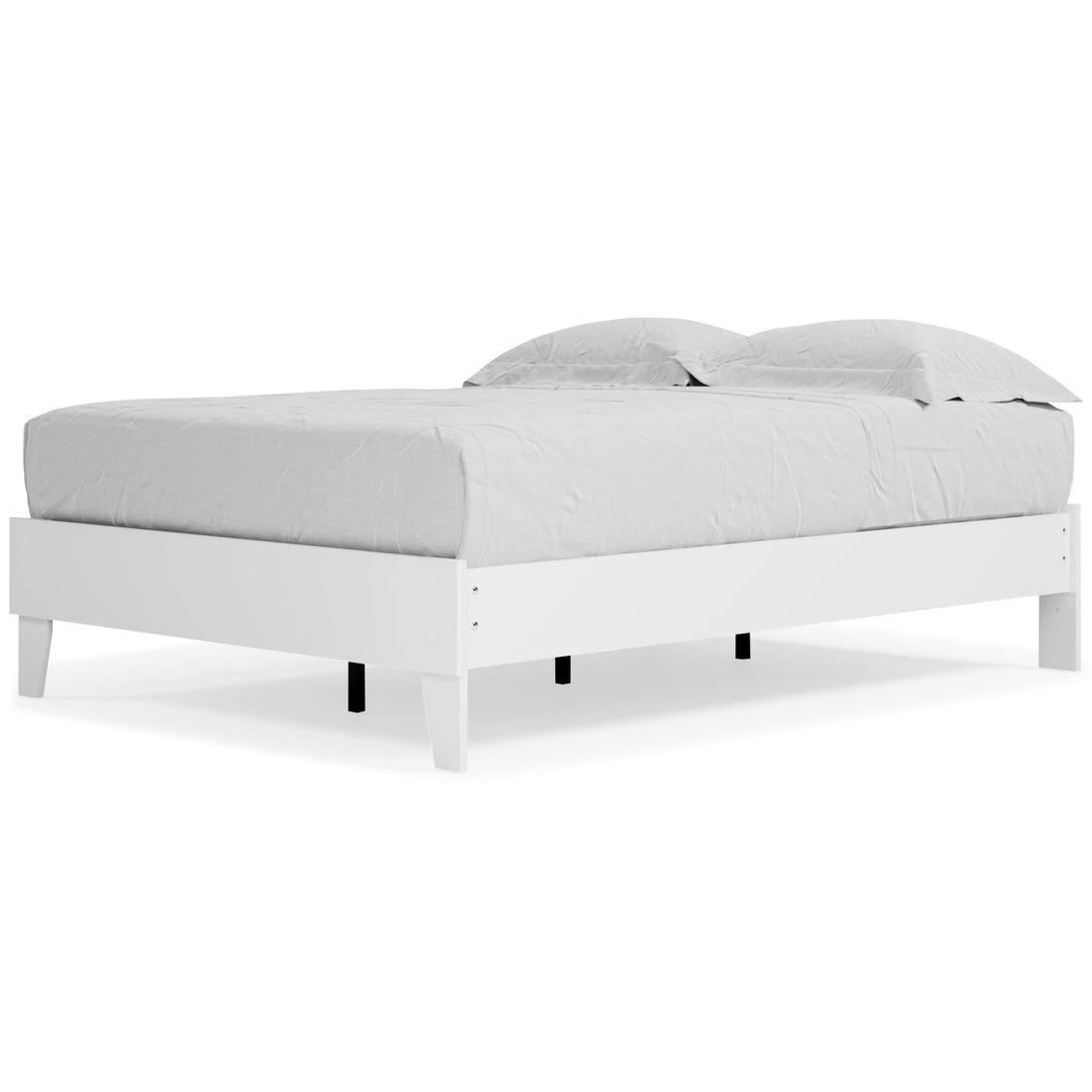 Piperton Full Platform Bed - White - Furniture Depot (7727410282744)