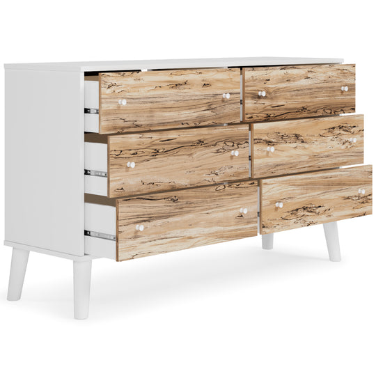 Piperton Dresser-White - Furniture Depot