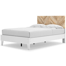 Load image into Gallery viewer, Piperton Full Platform Bed with headboard -White - Furniture Depot (7727824961784)