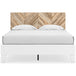 Piperton Queen Platform Bed with headboard - White - Furniture Depot (7727827026168)