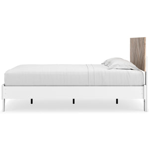 Piperton Queen Platform Bed with headboard - White - Furniture Depot (7727827026168)
