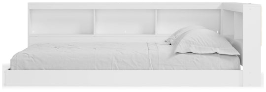 Piperton Full Bookcase Storage Bed - White - Furniture Depot