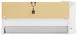 Piperton Full Bookcase Storage Bed - White - Furniture Depot