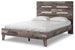 Neilsville Queen Panel Platform Bed - Multi Gray - Furniture Depot