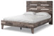 Neilsville Queen Panel Platform Bed - Multi Gray - Furniture Depot