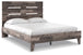 Neilsville Queen Panel Platform Bed - Multi Gray - Furniture Depot