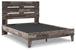 Neilsville Queen Panel Platform Bed - Multi Gray - Furniture Depot