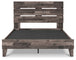 Neilsville Queen Panel Platform Bed - Multi Gray - Furniture Depot