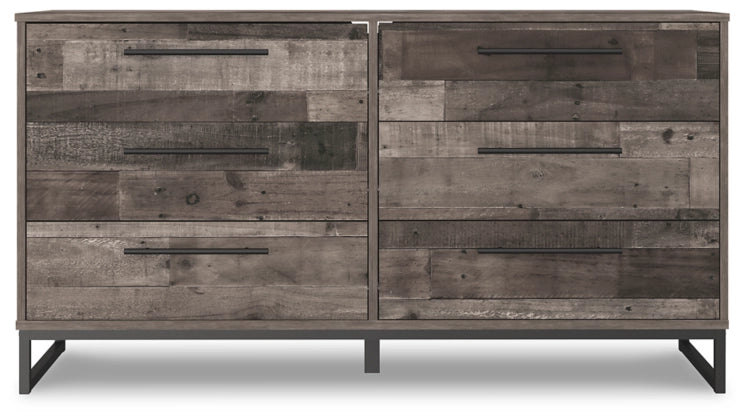 Neilsville Dresser - Multi Gray - Furniture Depot