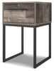 Neilsville Nightstand -Multi Gray - Furniture Depot