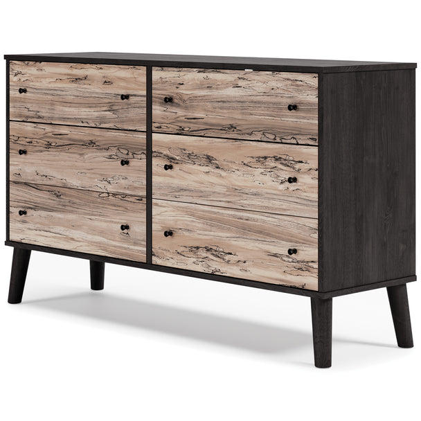 Piperton Dresser - Black - Furniture Depot (7727836168440)