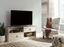 Load image into Gallery viewer, Willowton Large TV Stand - Whitewash (RTA) - Furniture Depot