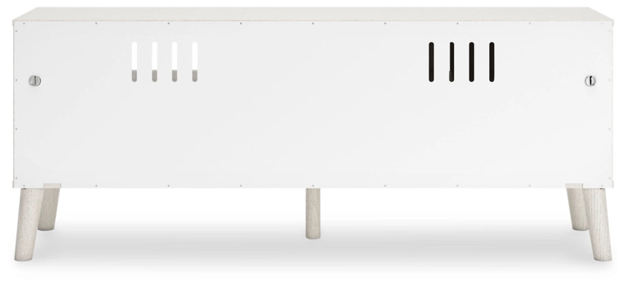 Aprilyn 59" TV Stand - White - Furniture Depot (7916471582968)
