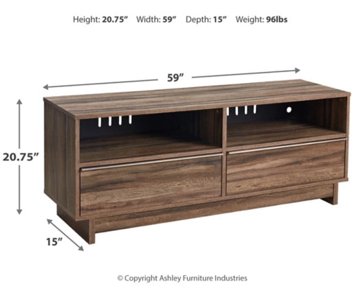 Shallifer 59" TV Stand - Furniture Depot