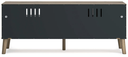 Aprilyn 59" TV Stand - Honey - Furniture Depot