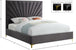 Eclipse Velvet Bed - Furniture Depot