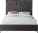 Eclipse Velvet Bed - Furniture Depot