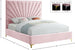 Eclipse Velvet Bed - Furniture Depot