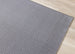 Ella Grey Carved Stripe Plush Rug - Furniture Depot