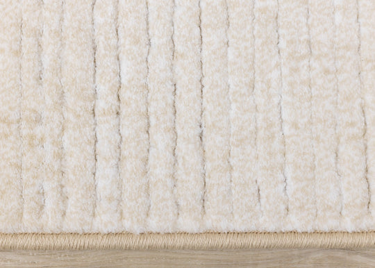 Ella Cream Carved Pile Plush Rug - Furniture Depot