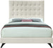 Elly Velvet Bed - Furniture Depot