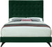 Elly Velvet Bed - Furniture Depot