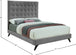 Elly Velvet Bed - Furniture Depot