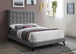 Elly Velvet Bed - Furniture Depot